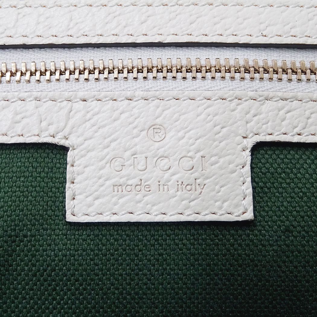 Gucci Ophidia Tote GG Supreme Beige White — view 6