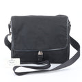 Prada Okayama Tenmaya Tessuto Nylon Leather Shoulder Bag Crossbody