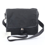 Prada Okayama Tenmaya Tessuto Nylon Leather Shoulder Bag Crossbody