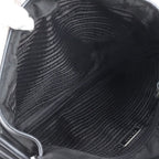 Prada Okayama Tenmaya Tessuto Nylon Leather Shoulder Bag Crossbody — view 7