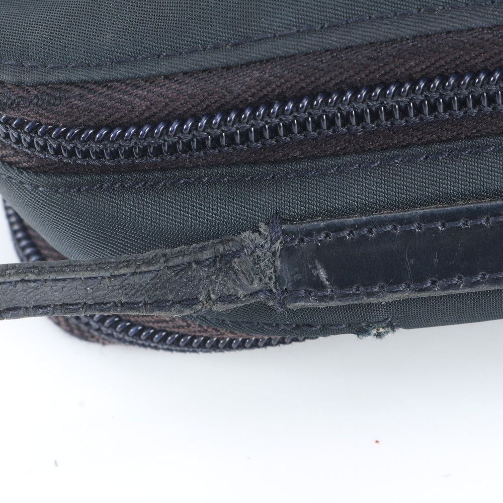 Prada Hankyu Umeda Tessuto Nylon Triangle Logo Shoulder Bag — view 9