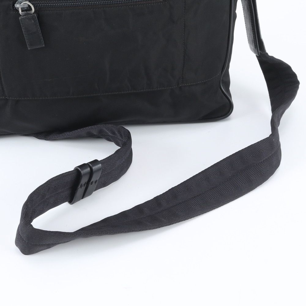 Prada Tessuto Nylon Leather 2-Way Business Bag Crossbody Shoulder — view 3
