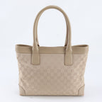 Gucci GG Canvas Leather Tote Shoulder Hand — view 3