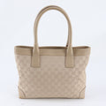 Gucci GG Canvas Leather Tote Shoulder Hand