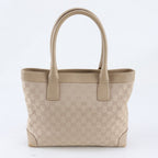 Gucci GG Canvas Leather Tote Shoulder Hand