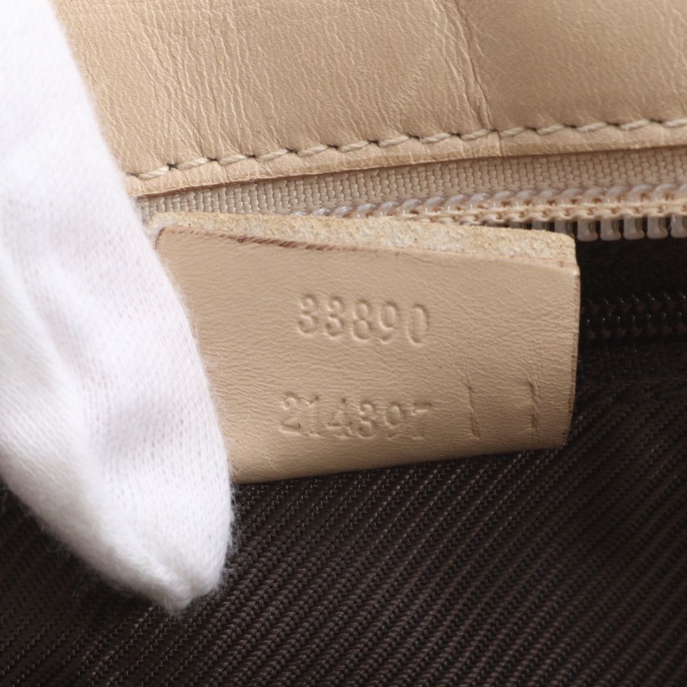 Gucci GG Canvas Leather Tote Shoulder Hand — view 9
