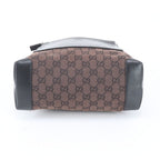 Gucci GG Canvas 019 Leather Tote Shoulder Business Brown — view 6