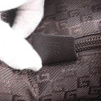 Gucci Leather Canvas Tote Shoulder Business Document — view 9