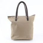 Gucci Leather Canvas Tote Shoulder Business Document — view 3
