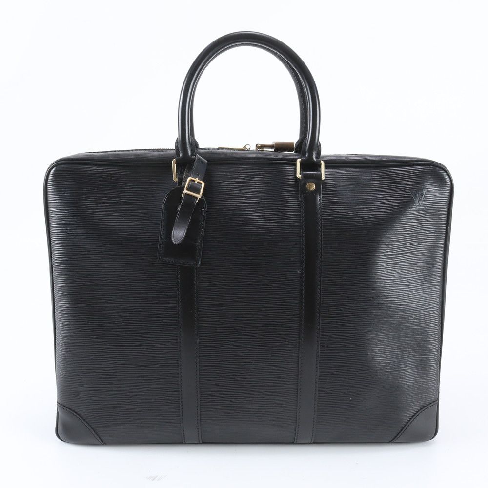 Louis Vuitton Epi Porte Document Voyage Leather Business Bag