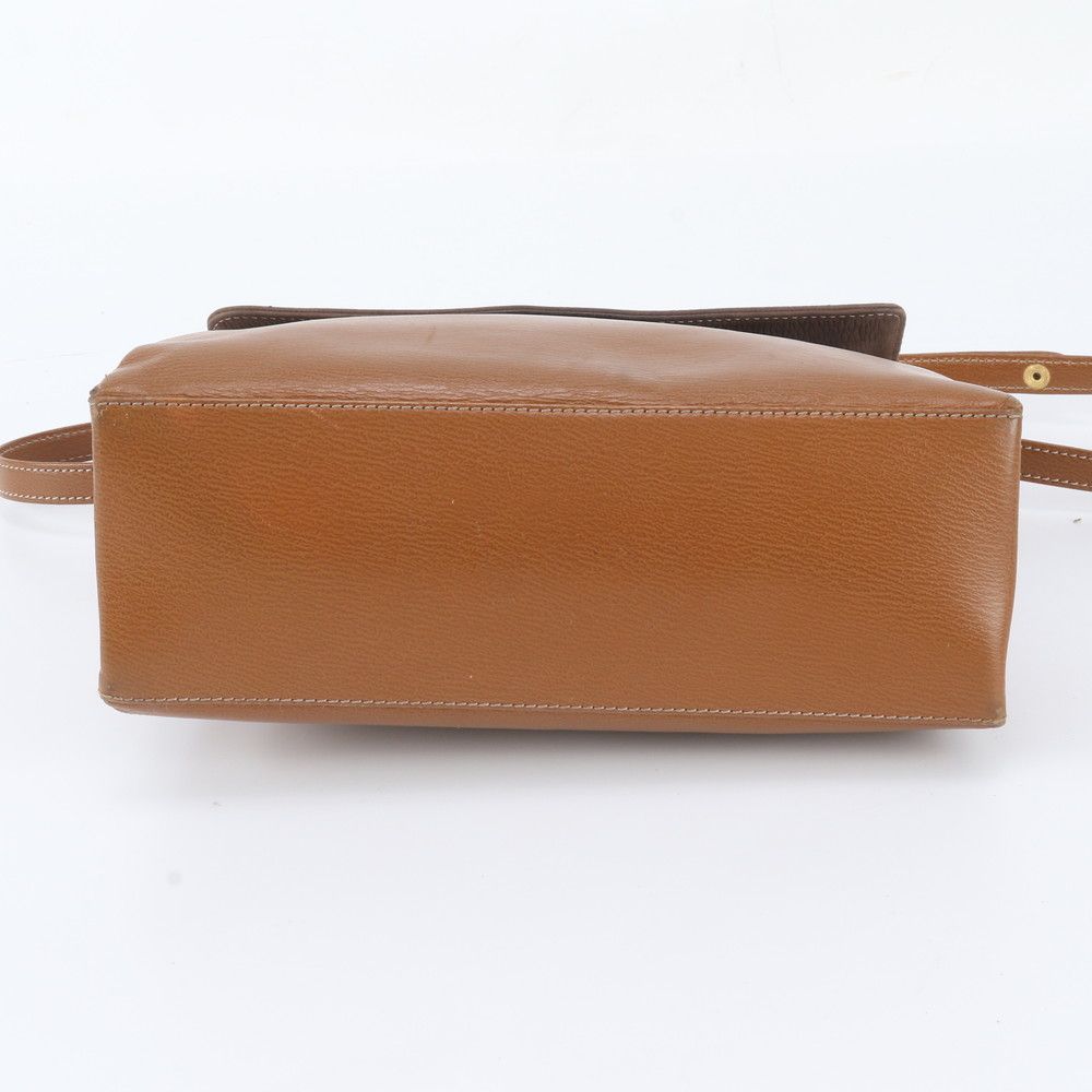 Loewe Vintage Velazquez Leather 2-Way Handbag Crossbody Shoulder Brown — view 7