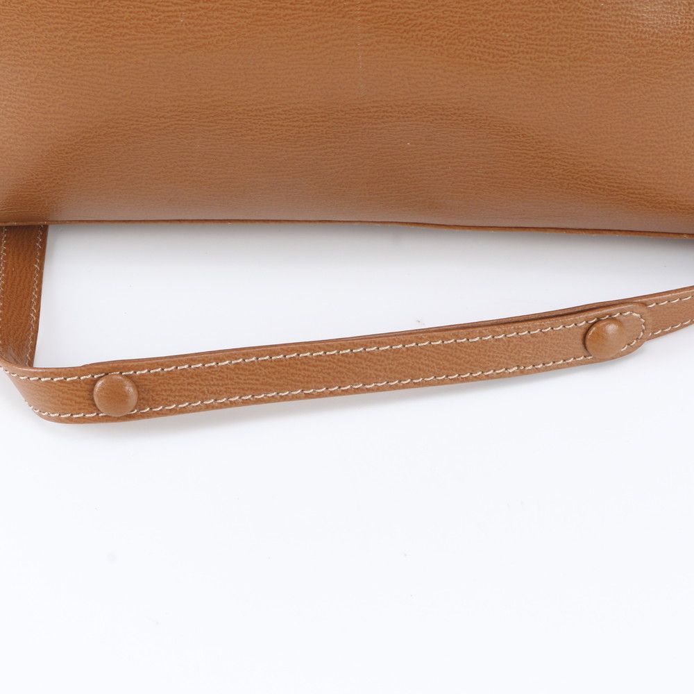 Loewe Vintage Velazquez Leather 2-Way Handbag Crossbody Shoulder Brown — view 3
