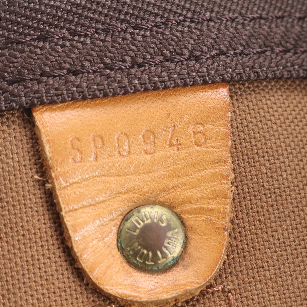 Louis Vuitton Monogram Keepall 50 Leather Boston Bag Tote Carry — view 9