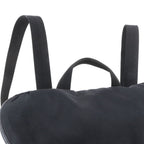 Gucci 019 Leather Nylon Backpack Shoulder Bag Black — view 2