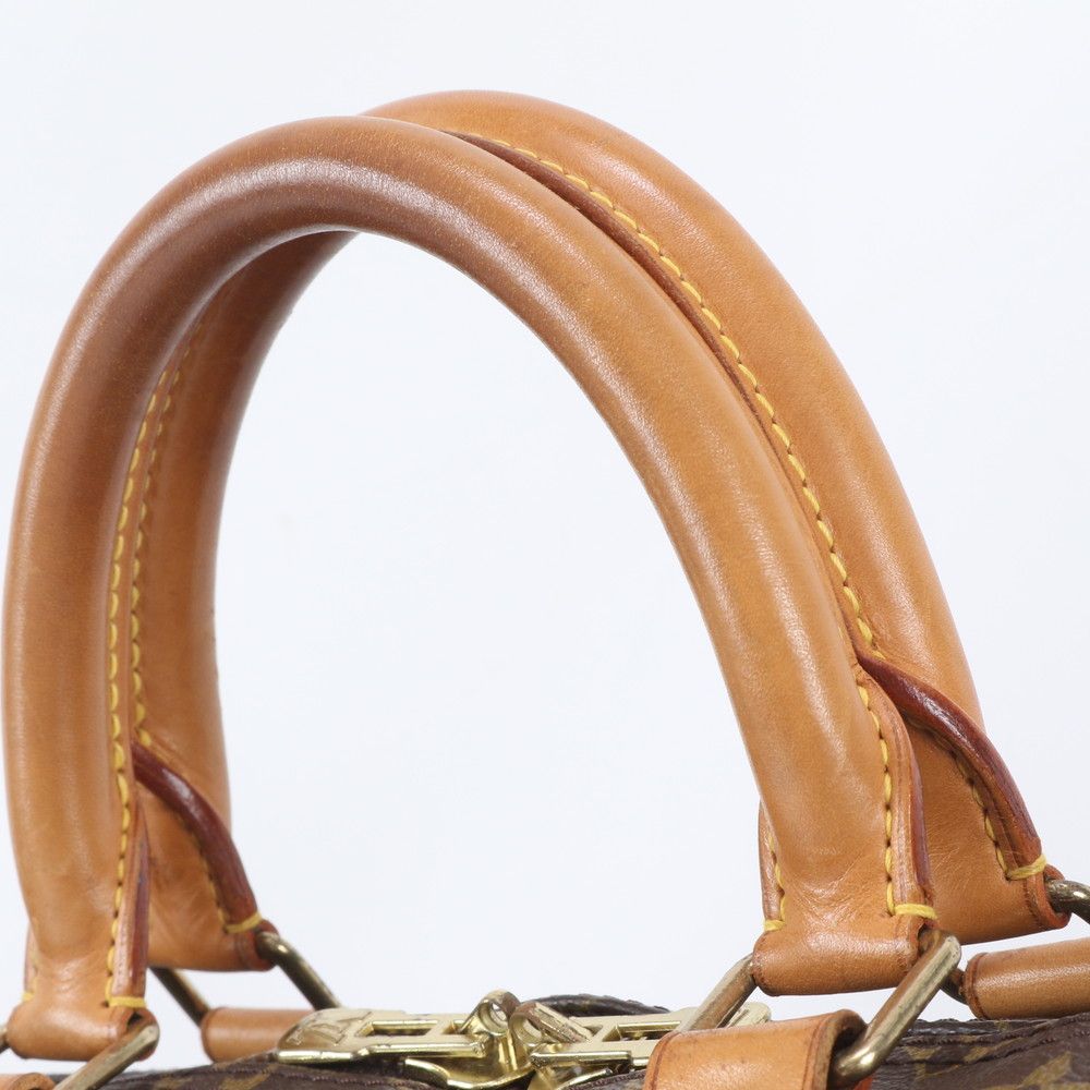 Louis Vuitton Monogram Keepall 55 Leather Boston Bag Tote Carry — view 2