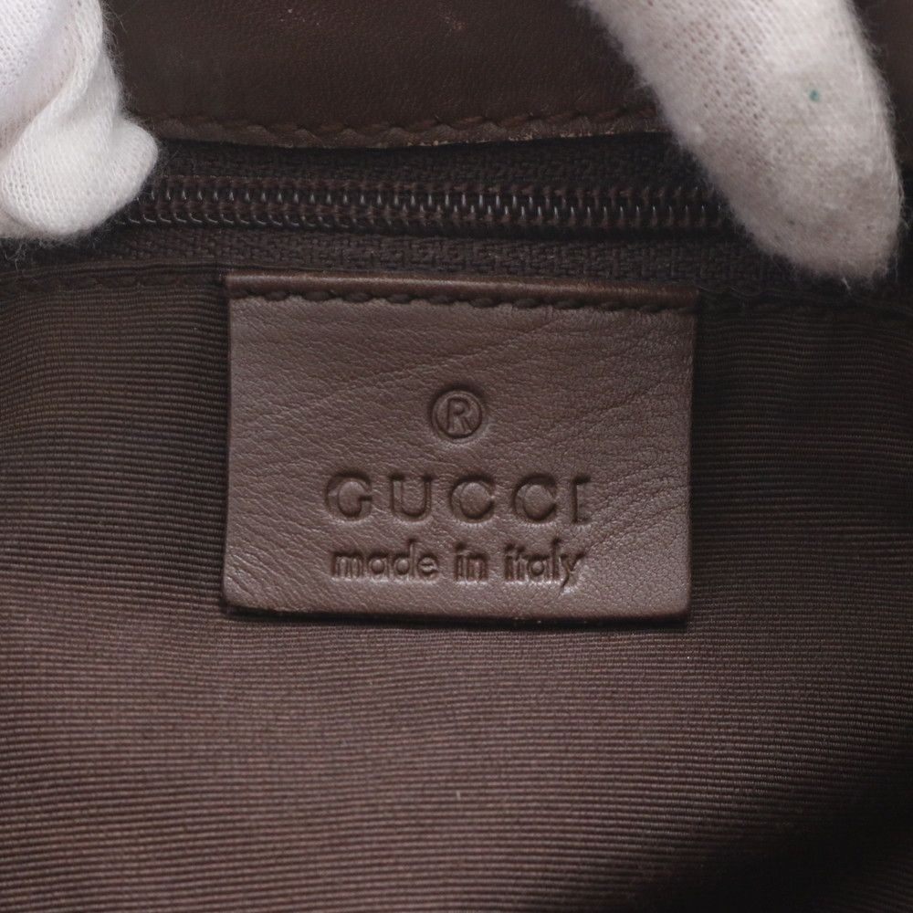 Gucci GG Canvas 002 Leather Tote Shoulder Hand — view 9