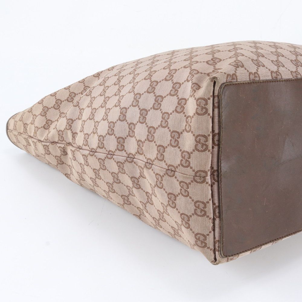 Gucci GG Canvas 002 Leather Tote Shoulder Hand — view 6
