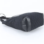 Gucci GG Canvas 019 Leather Tote Shoulder Black — view 5