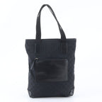 Gucci GG Canvas 019 Leather Tote Shoulder Black