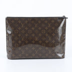 Louis Vuitton Monogram Gray Pochette Cosmos Clutch Business — view 2