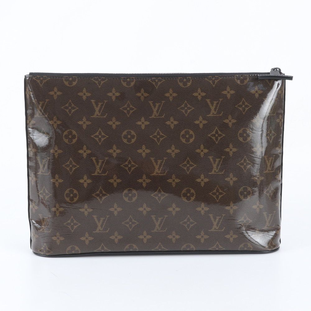 Louis Vuitton Monogram Gray Pochette Cosmos Clutch Business — view 2