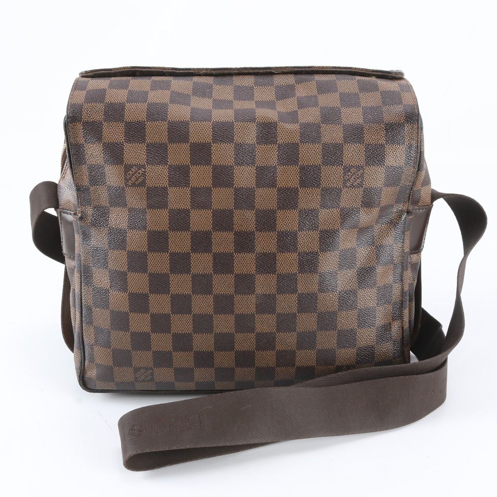 Louis Vuitton Damier Naviglio Leather Shoulder Bag Crossbody Messenger Business