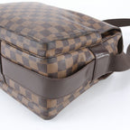 Louis Vuitton Damier Naviglio Leather Shoulder Bag Crossbody Messenger Business — view 4