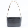 Louis Vuitton Monogram Matte Alston Blue Leather Shoulder Bag