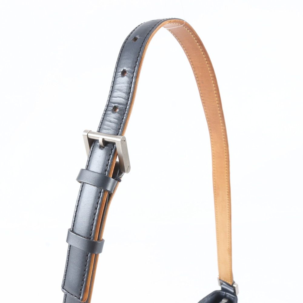 Louis Vuitton Monogram Matte Alston Blue Leather Shoulder Bag — view 2
