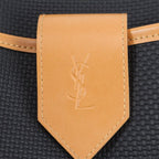 Saint Laurent YSL Boston Bag Tote Carry Leather Black — view 9