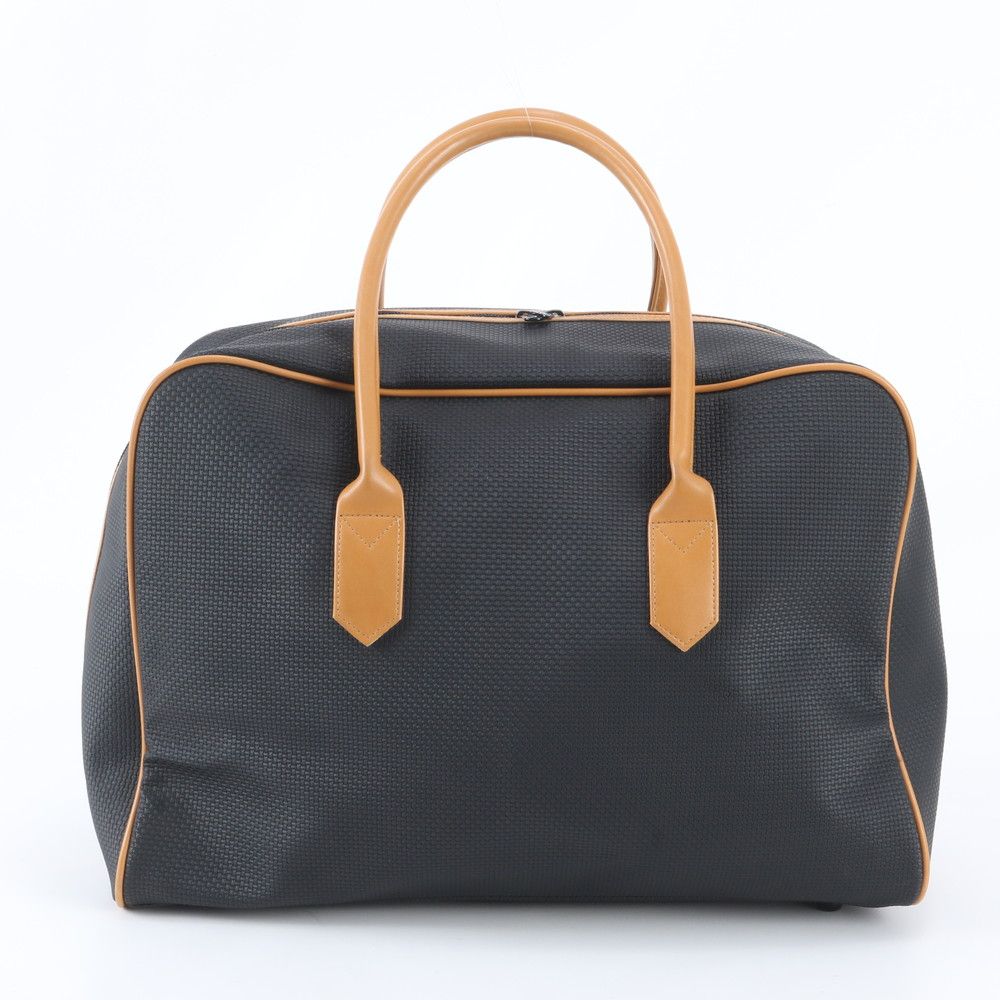 Saint Laurent YSL Boston Bag Tote Carry Leather Black — view 3