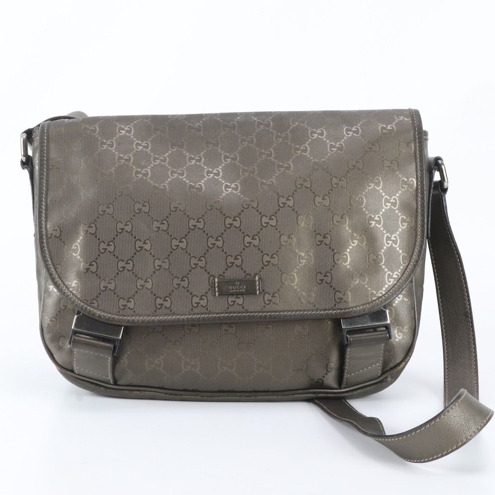 Gucci GG Supreme Shoulder Bag Crossbody Leather