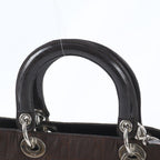 Dior Cannage Lady 2-Way Shoulder Bag Crossbody Hand Leather — view 2
