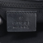 Gucci GG Canvas Leather Shoulder Bag Messenger Business Black — view 8