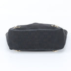 Gucci GG Canvas Abbey Leather Tote Shoulder Hand Black — view 6