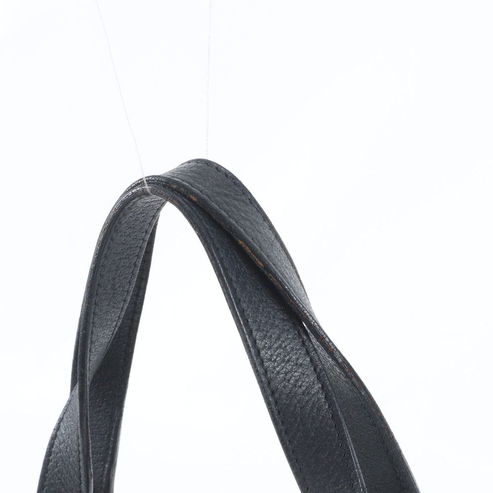 Gucci GG Canvas Abbey Leather Tote Shoulder Hand Black — view 2