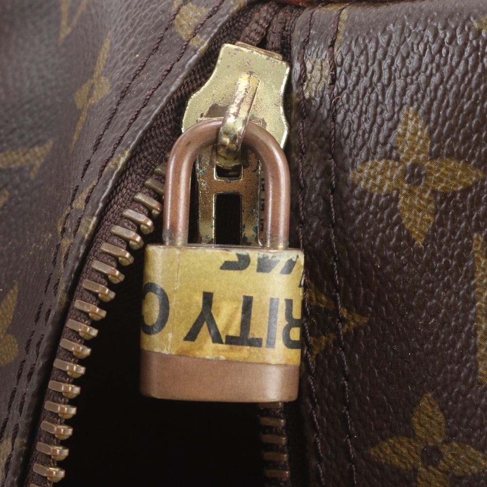 Louis Vuitton Monogram Keepall Bandouliere 55 Leather Boston Bag Shoulder — view 9