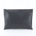 Louis Vuitton Taiga Pochette Apollo Leather Clutch Black