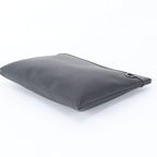 Louis Vuitton Taiga Pochette Apollo Leather Clutch Black — view 3