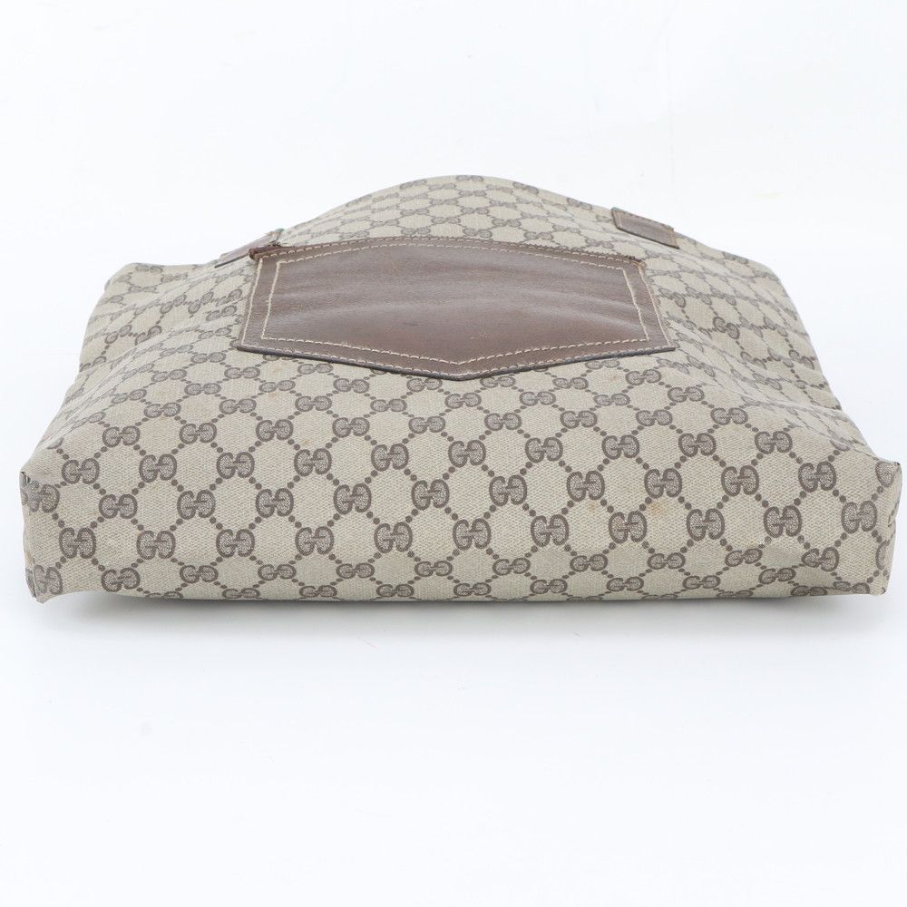 Gucci GG Supreme Sherry Line Leather Tote Shoulder Business Document — view 6