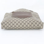 Gucci GG Supreme Sherry Line Leather Tote Shoulder Business Document — view 6
