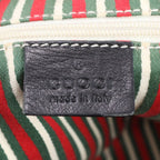 Gucci GG Canvas New Brit Leather Tote Shoulder Black — view 9