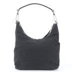 Gucci 000 Leather Canvas Shoulder Bag Hand Black — view 3