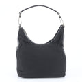 Gucci 000 Leather Canvas Shoulder Bag Hand Black