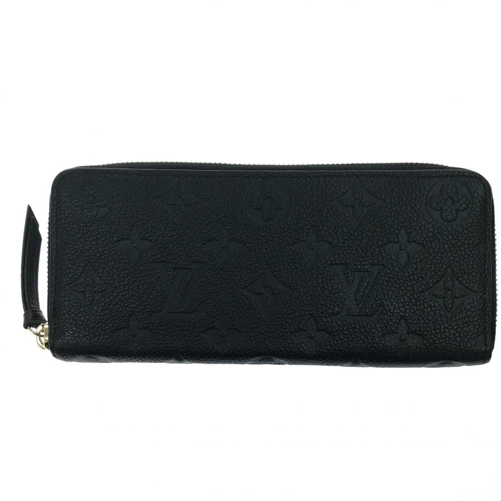 Louis Vuitton Wallet Zip Around Black