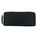 Louis Vuitton Wallet Zip Around Black