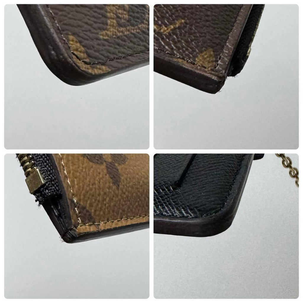 Louis Vuitton Monogram Reverse Card Holder Recto Verso — view 7