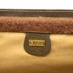 Gucci 014 56 Clutch GG Supreme Canvas Vintage Brown — view 8
