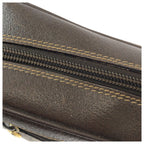 Gucci Vintage Sherry Line Beige Gold GG Supreme Canvas Shoulder — view 6
