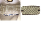 Gucci Vintage Beige Brown Gold GG Supreme Canvas 000 58 Handbag — view 9
